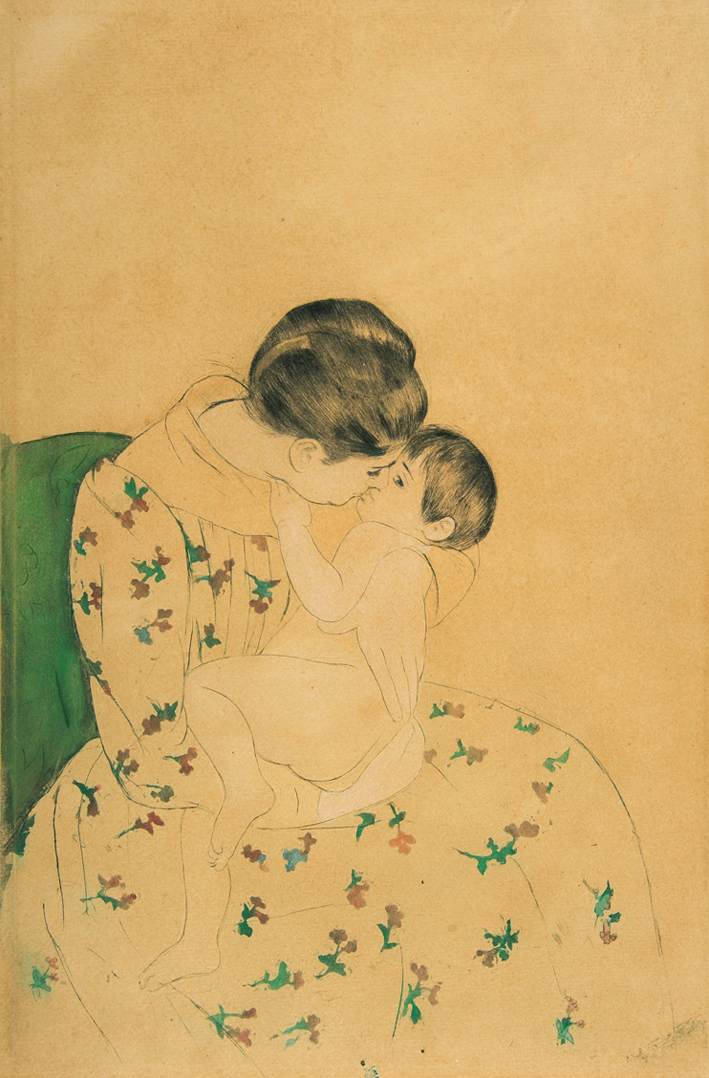  玛丽·卡萨特 Mary Cassatt —— 母亲与孩子 (11)